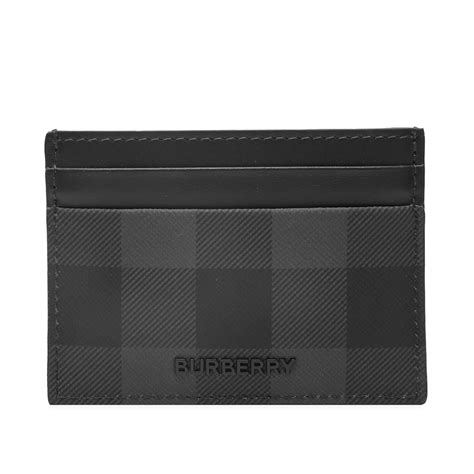 burberry sandon check card holder|BURBERRY .